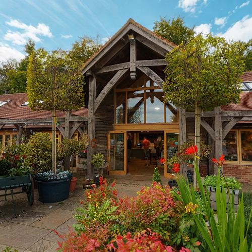 Longstock Park Farm Shop & Cafe Front