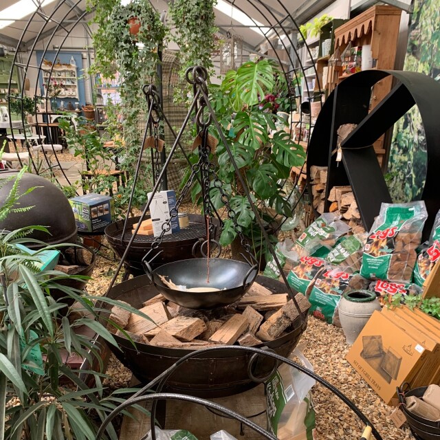 The Garden shop at Longstock Park Nursery